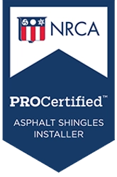 procertified asphalt shinles installer