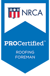 procertified roofing foreman