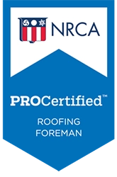 procertified roofing foreman
